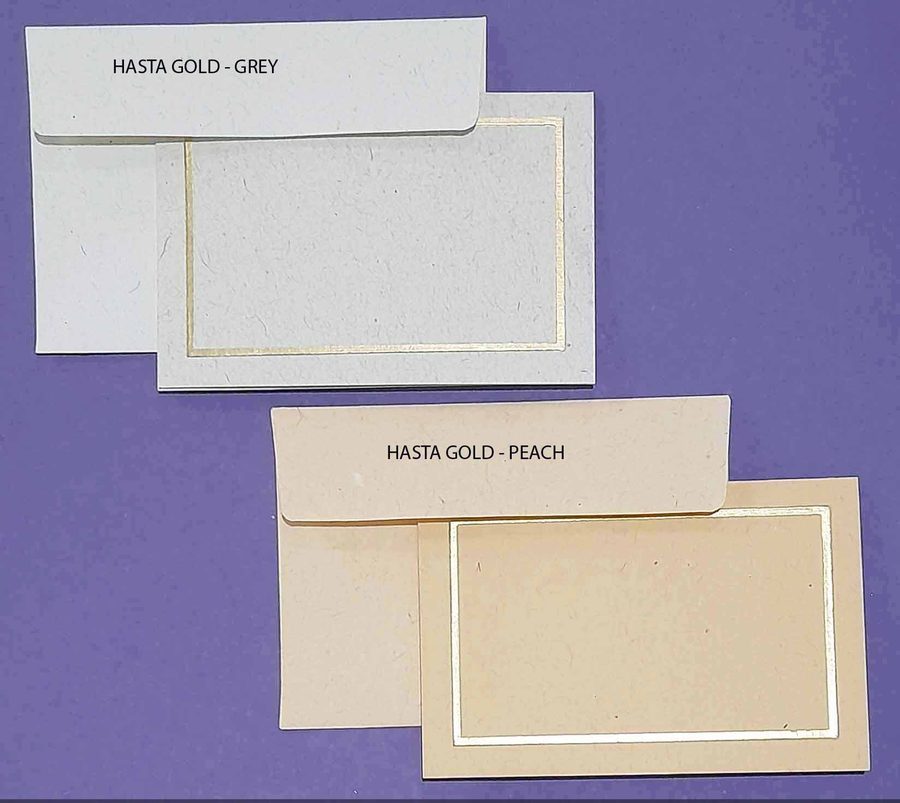 Hasta Gold, a Chimanlals cards with envelopes set