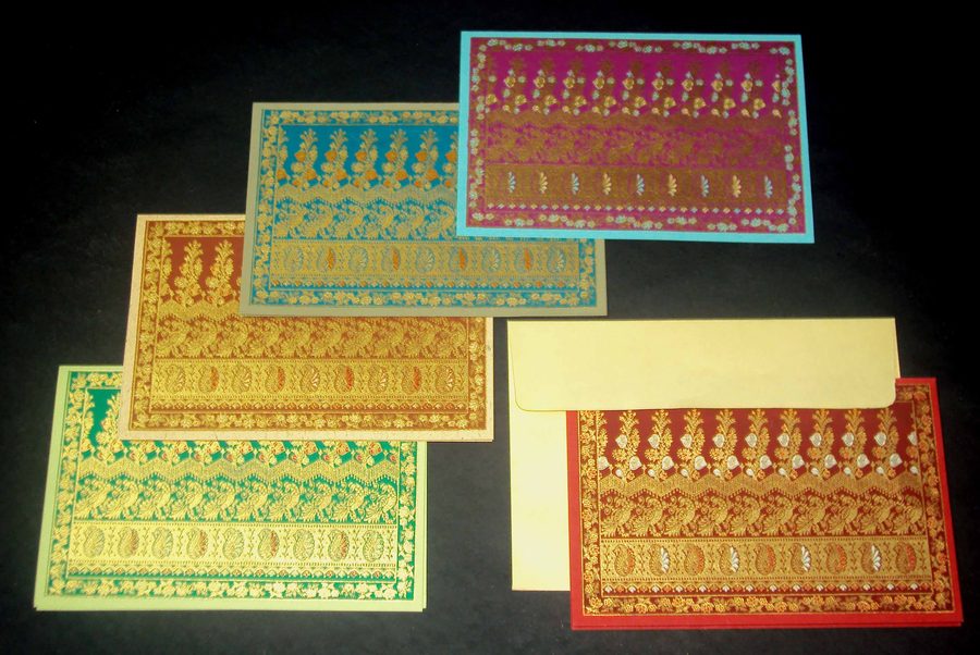 Noor, a Chimanlals cards with envelopes set
