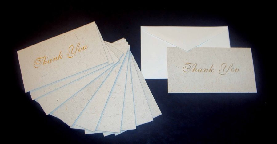 T.You Card Gold, a Chimanlals cards with envelopes set