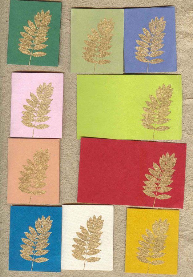 Gift Card No.14, a Chimanlals gift cards and tags set