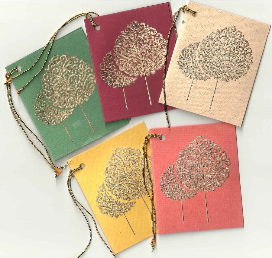 Gift Card No.17, a Chimanlals gift cards and tags design